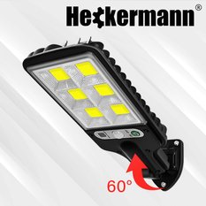 Lampa solarna zewnętrzna Heckermann XT-200W - Miniaturka zdjęcia nr 3