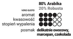 Caveres VERO GUSTO Kawa ziarnista 250G - Miniaturka zdjęcia nr 2