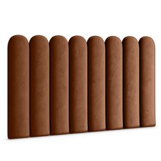 Panele tapicerowane 20x60 cm na ścianę płotek miodowy - Miniaturka zdjęcia nr 1