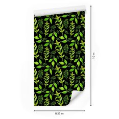 Tapeta Do Salonu Leśne LIŚCIE Rośliny Natura Dekor  - Miniaturka zdjęcia nr 2
