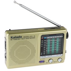 Radio przenośne 13 x 7,6 x 3 cm  FM na baterie czarne - Miniaturka zdjęcia nr 4