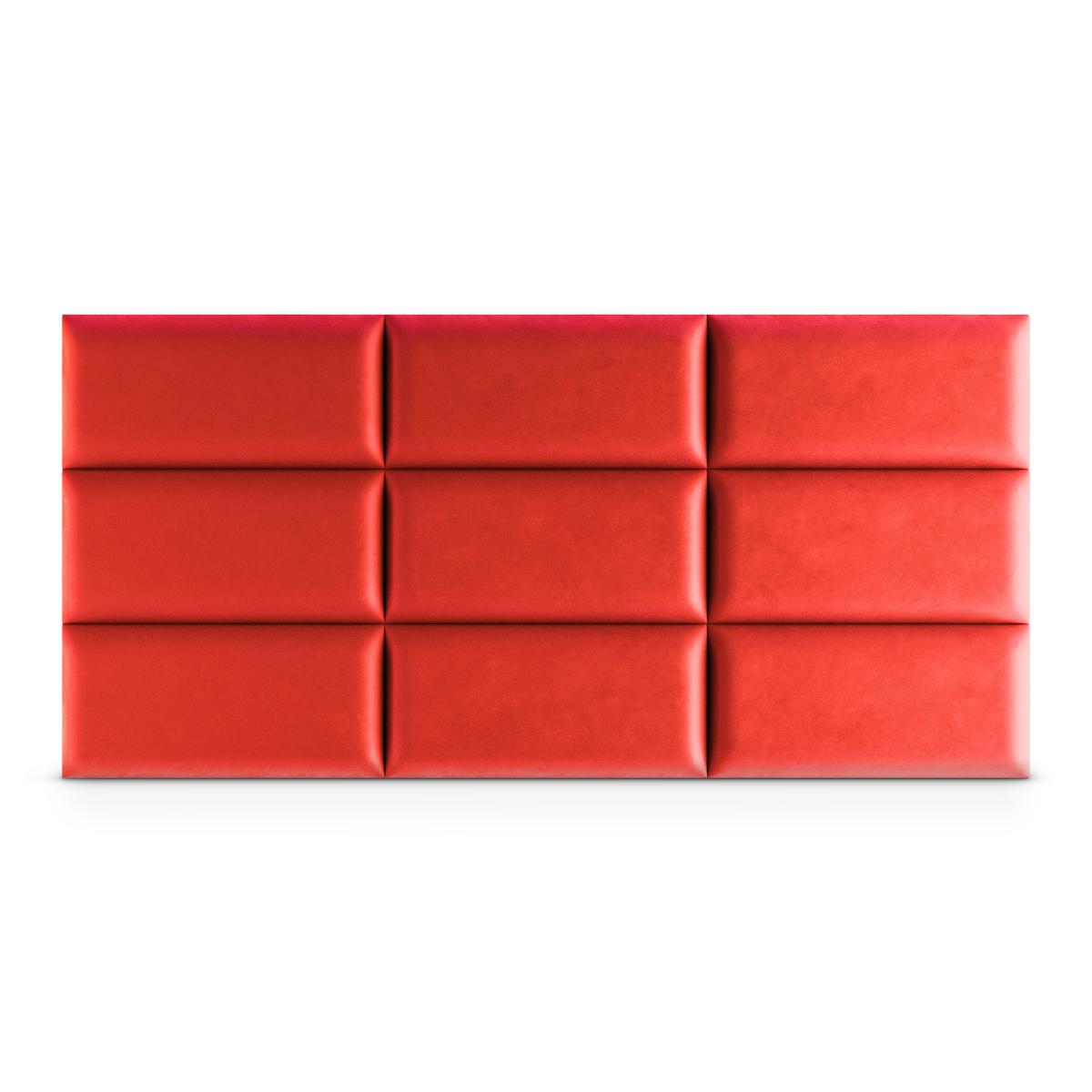 Panele tapicerowane 50x30 cm na ścianę magic velvet czerwony nr. 4