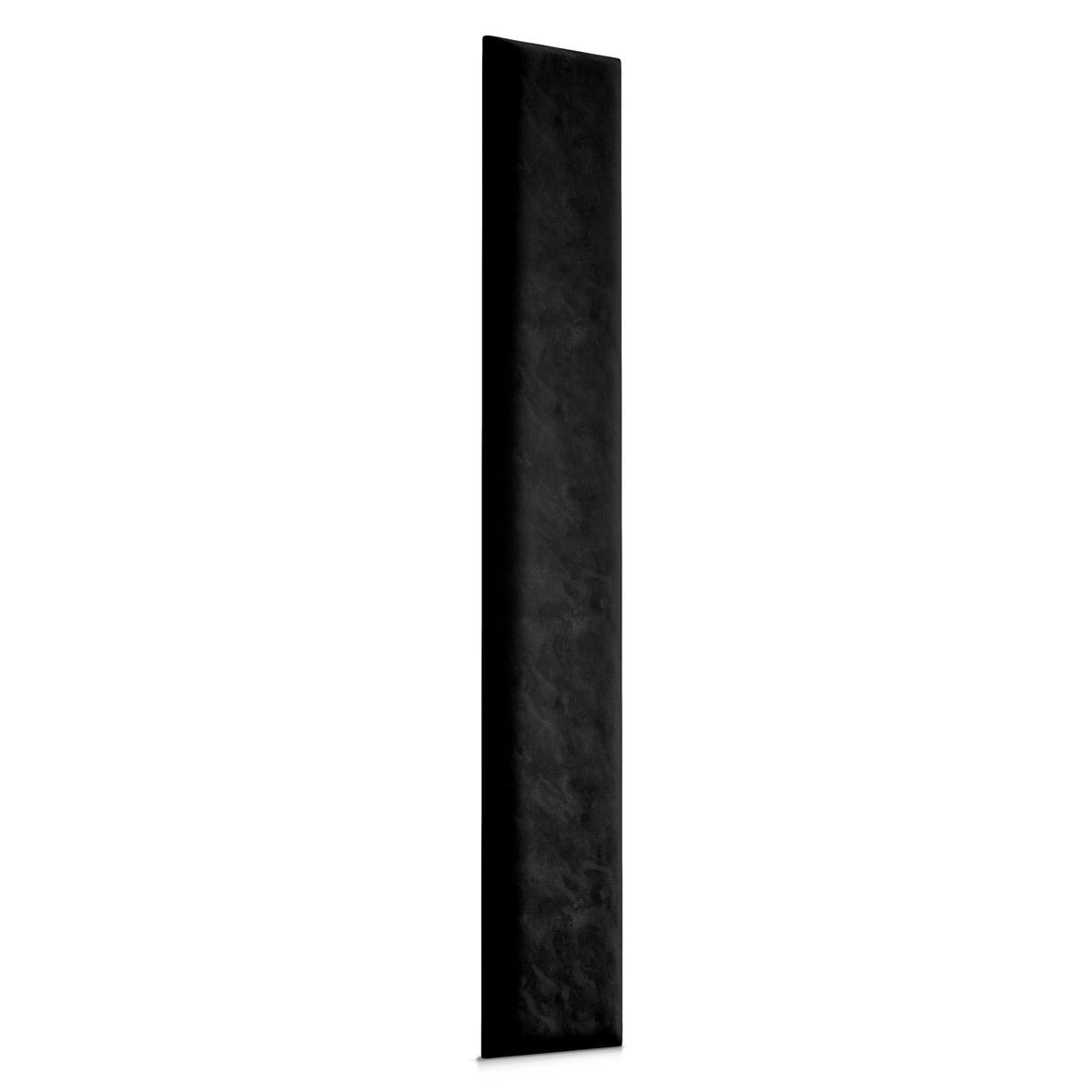 Panele tapicerowane 100x20 na ścianę wezgłowie czarny