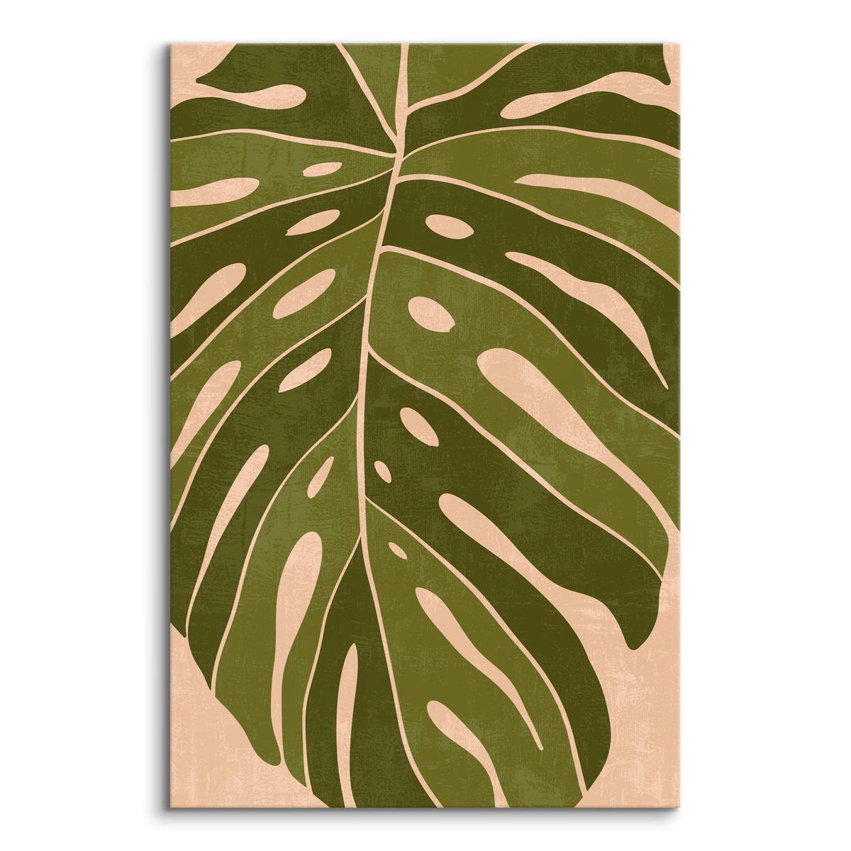 Obraz Do Salonu Liście Tropikalne Monstera Styl Boho Natura 30x40cm nr. 2