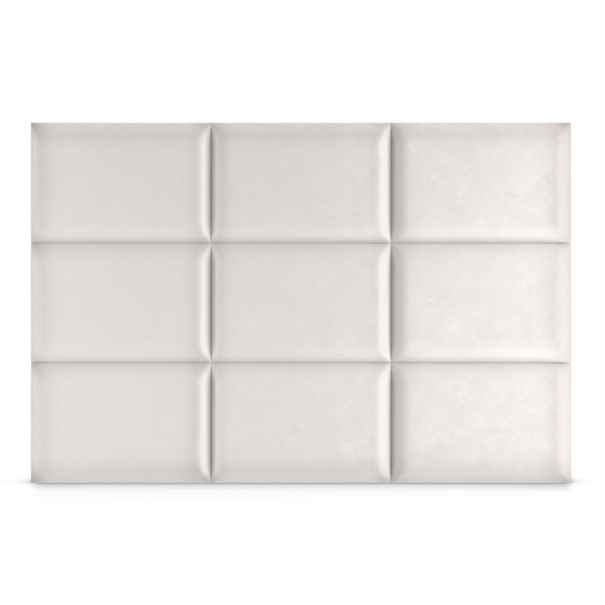 Panele tapicerowane 50x40 na ścianę wezgłowie kremowy nr. 4