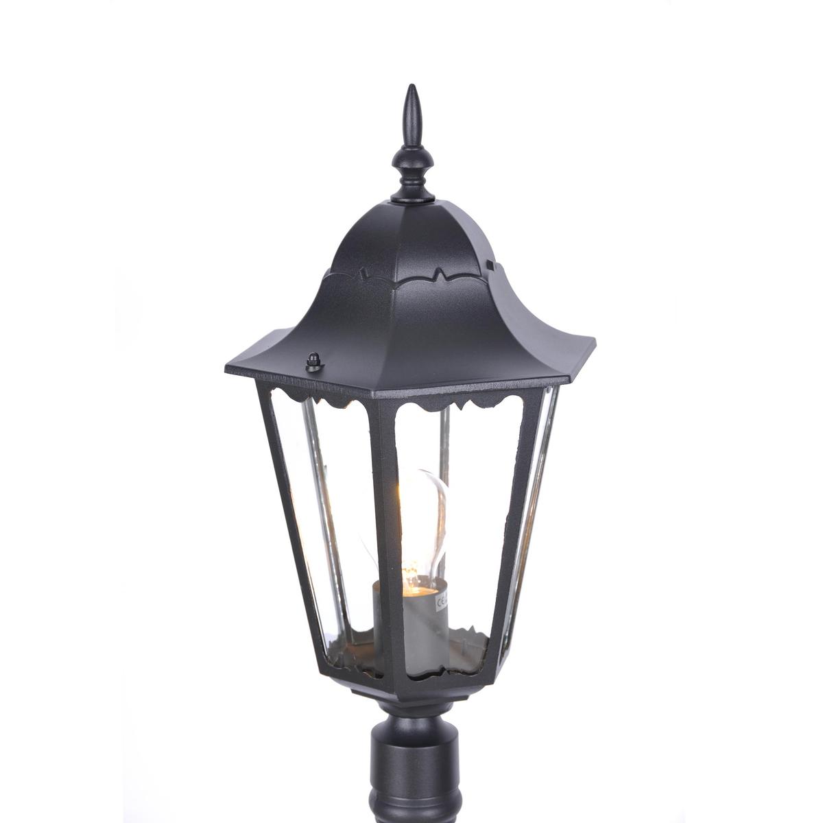 Lampa ogrodowa stojąca K-6006A LOZANA 24x114x24 cm do ogrodu czarny nr. 2