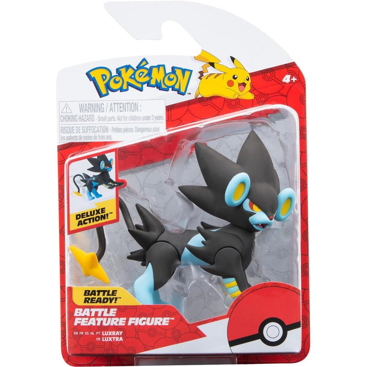 ORYGINALNA FIGURKA  POKEMON BATTLE FEATURE FIGURE AKCJI DELUXE LUXRAY