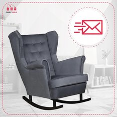 Fotel uszak bujany skandynawski Diana Family Meble - Miniaturka zdjęcia nr 4