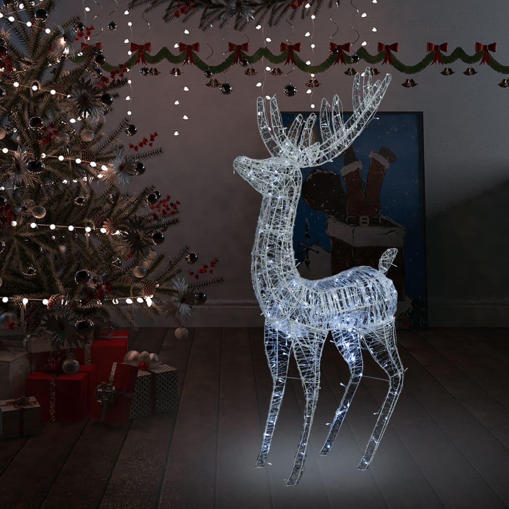  Świąteczny renifer 180 cm 250 LED zimny biały na święta do ogrodu nr. 2