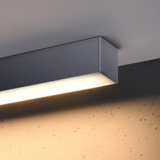 Plafon PINNE 117 szary 3000K 6x6x118cm nowoczesna lampa LED do salonu - Miniaturka zdjęcia nr 5