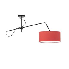 Lampa sufitowa RIO z wysięgnikiem regulowanym czerwony - Miniaturka zdjęcia nr 1