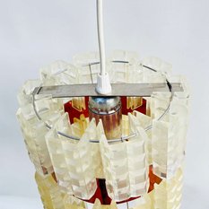 Modernistyczna lampa wisząca, Polska, lata 70. - Miniaturka zdjęcia nr 8