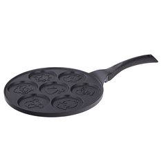 Patelnia Altom Design 26 cm do naleśników i placków pancakes zwierzaki czarna - Miniaturka zdjęcia nr 3