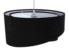 Lampa wisząca asymetryczna czarno-biała do salonu sypialni biura  - Miniaturka zdjęcia nr 5