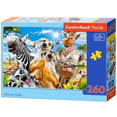 CASTORLAND Puzzle układanka 260 elementów African Selfie - Afrykańskie zwierzęta 8+ - Miniaturka zdjęcia nr 3