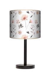 Lampa stołowa duża - Pastelowe kwiatki  - Miniaturka zdjęcia nr 2