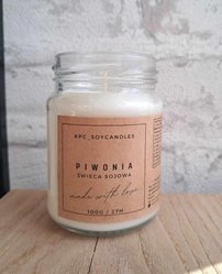 Świeca Sojowa Zapachowa Piwonia 143ml 27h - Miniaturka zdjęcia nr 3