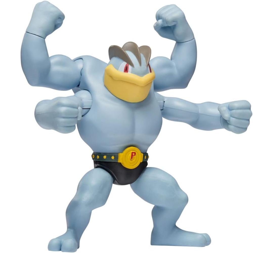 Oryginalna figurka akcji deluxe machamp pokemon battle feature figure dla dziecka nr. 3