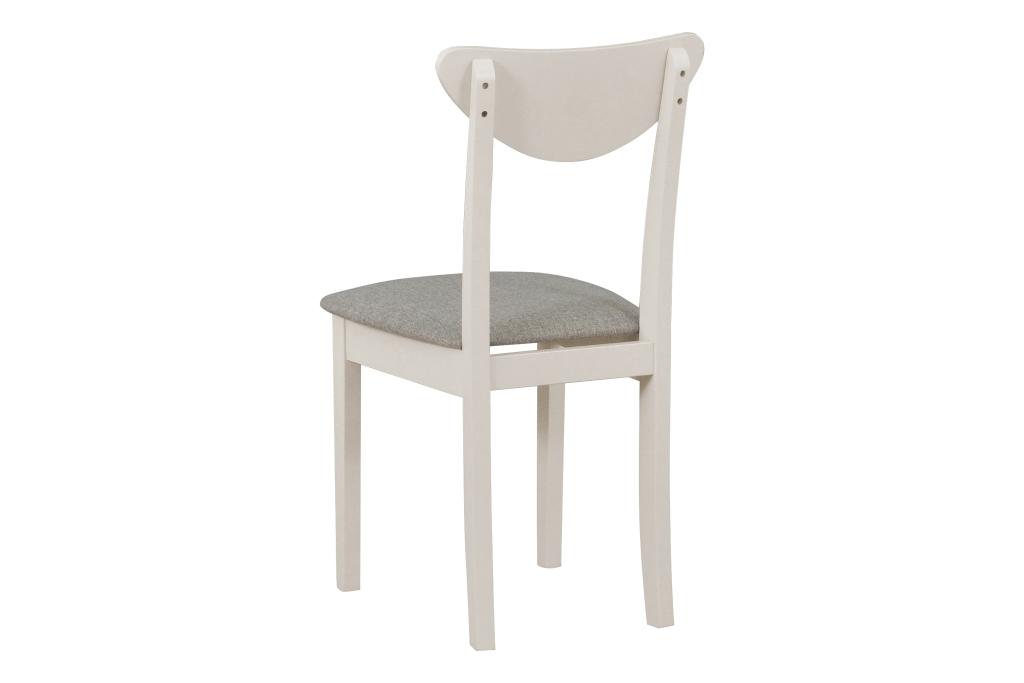 Krzesło drewniane VESTA 87x42x43 cm drewniane bukowe do jadalni kaszmir szare siedzisko nr. 3