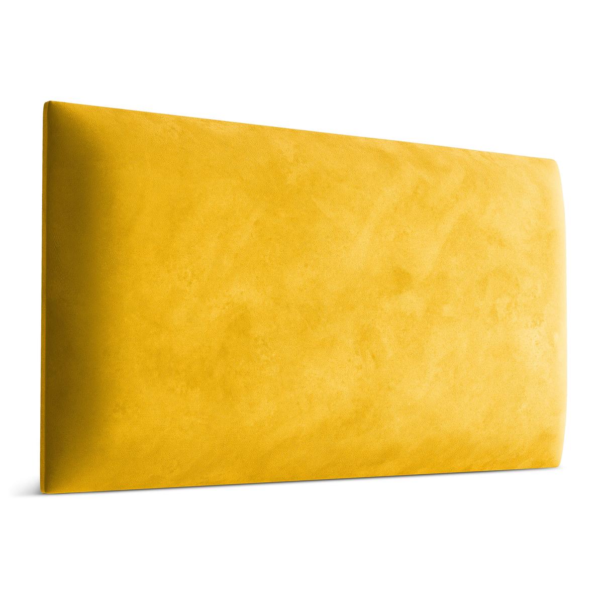 Panele tapicerowane 70x30 na ścianę magic velvet żółty