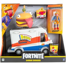 POJAZD DURRR BURGER + FIGURKA BEEF BOSS FORTNITE LEGENDARY MICRO SERIES  - Miniaturka zdjęcia nr 1