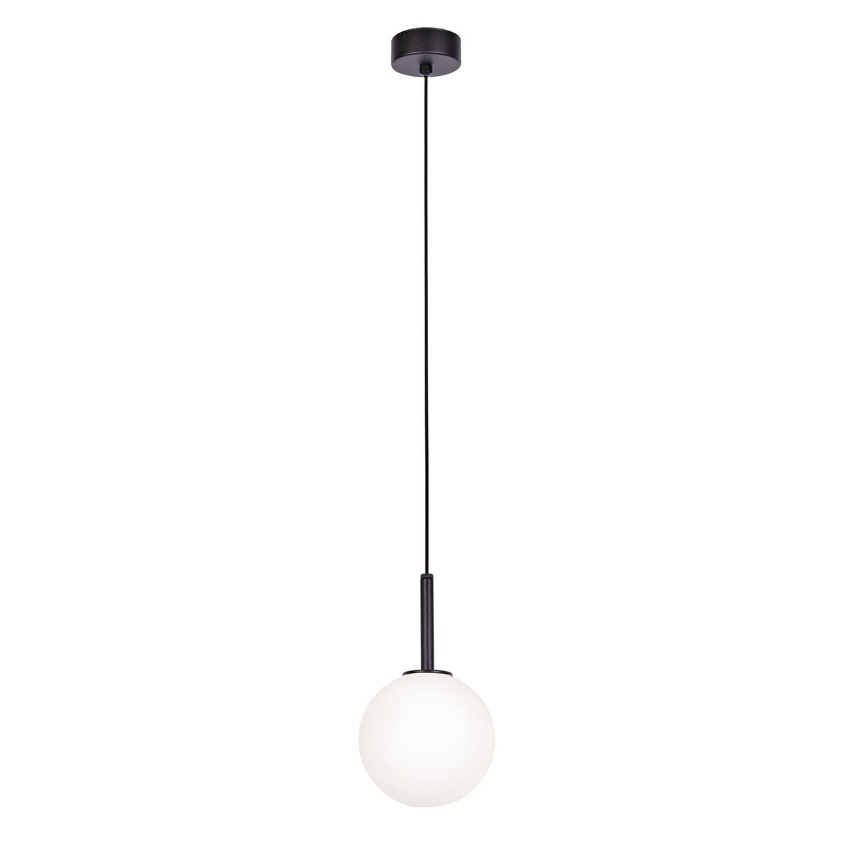 Lampa wisząca K-4885 FARO 14x90x90 cm do salonu lub pokoju czarny/biały matowy