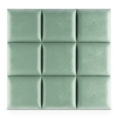 Panele tapicerowane 30x30 na ścianę magic velvet miętowy - Miniaturka zdjęcia nr 4