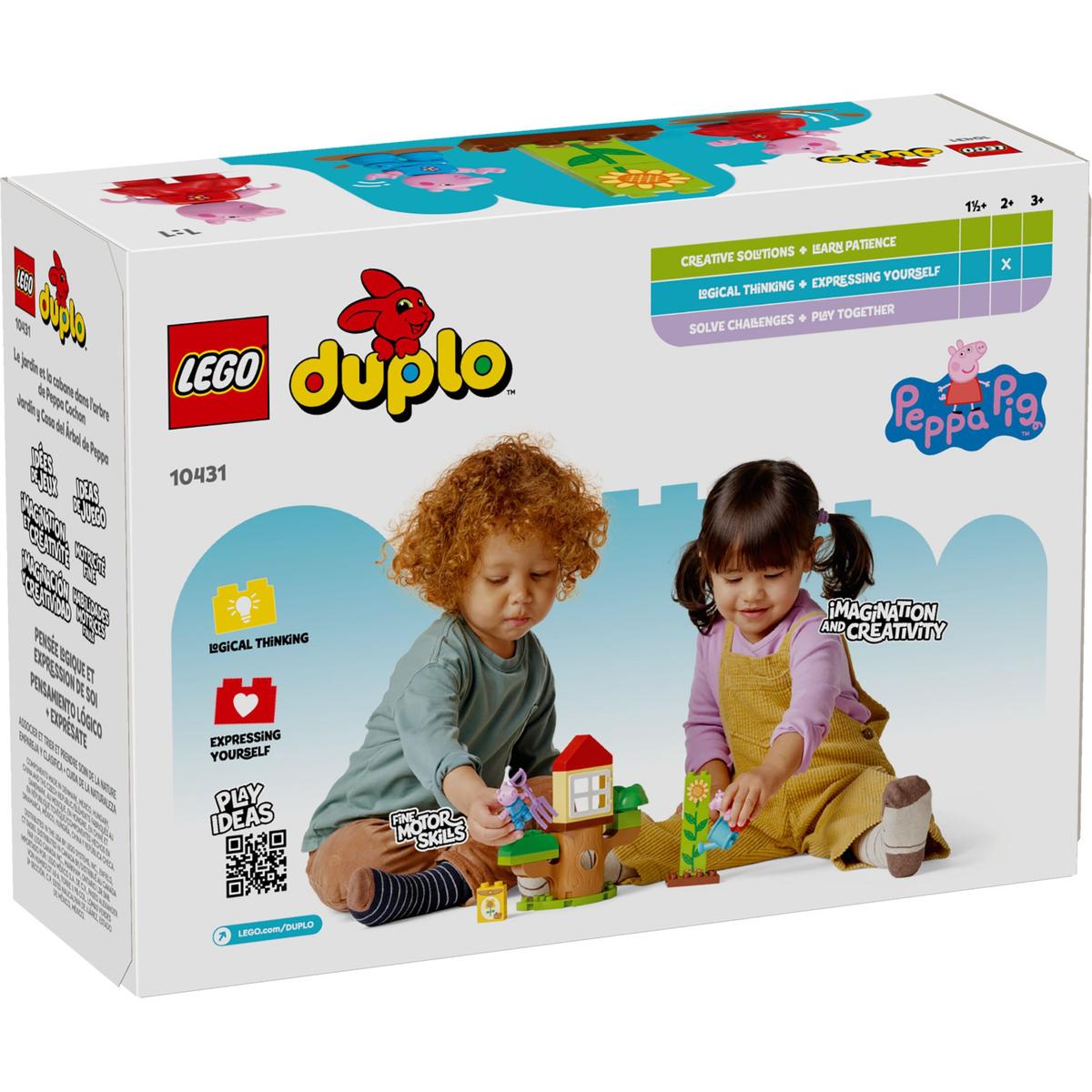 LEGO DUPLO ŚWINKA PEPPA ZESTAW OGRÓD I DOMEK NA DRZEWIE PEPPY 10431 nr. 4