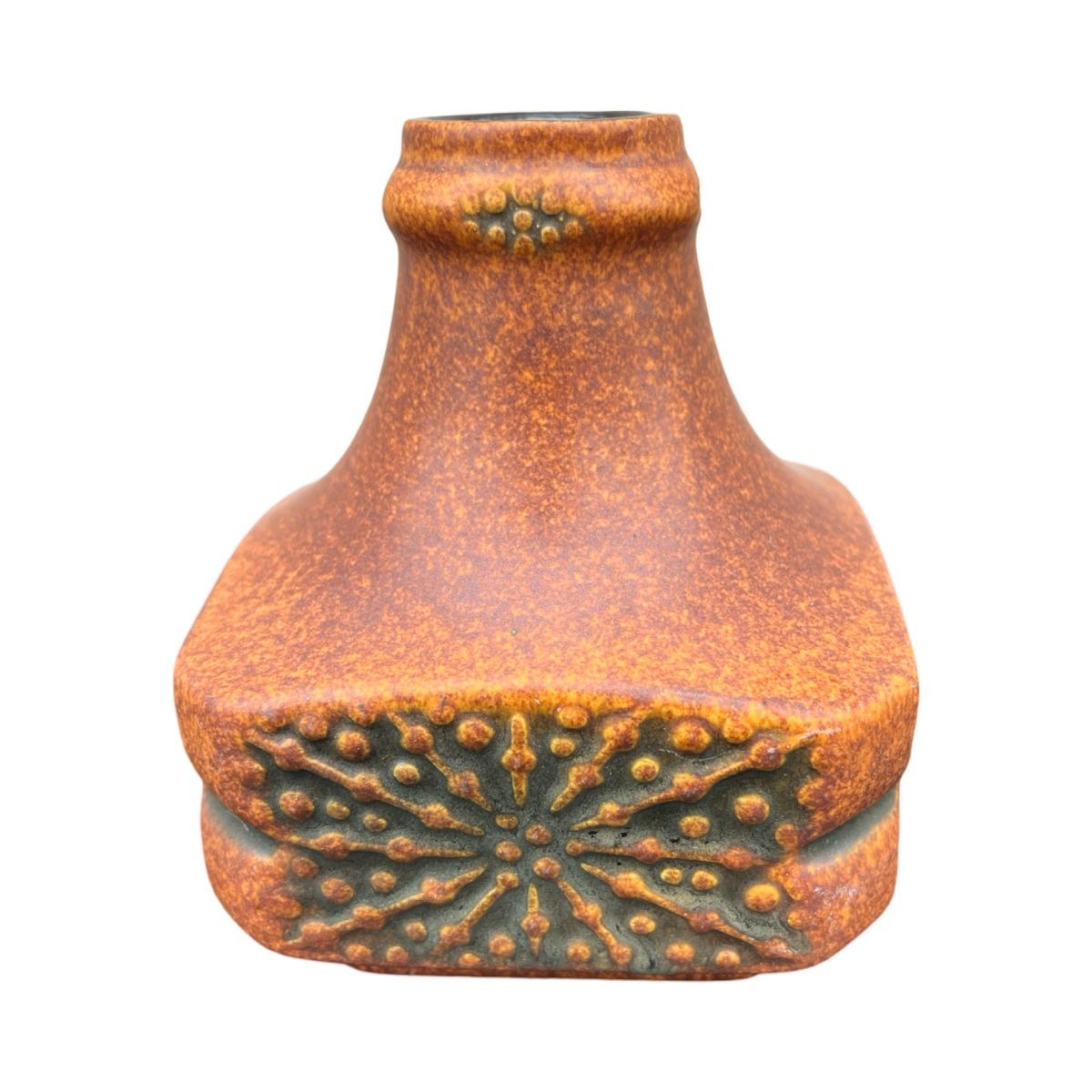 Wazon ceramiczny w stylu op-art Fohr Keramik, Niemcy, lata 70. nr. 4