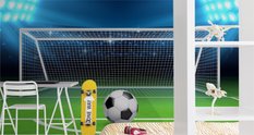 Fototapeta dla Chłopca Stadion Bramka 3D Dekoracja Ścienna Nowoczesna  - Miniaturka zdjęcia nr 5
