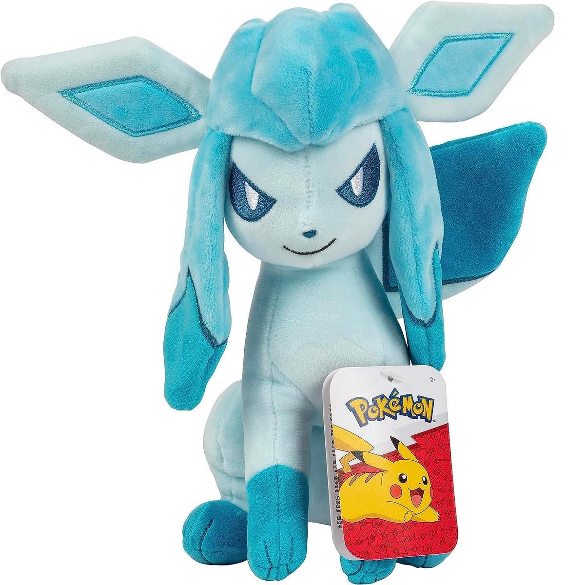 Maskotka pluszowa POKEMON 20 cm oryginalna jazwares plusz glaceon do zabawy dla dziecka nr. 1