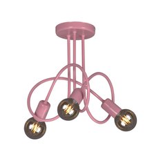 Lampa sufitowa K-4518 MALVA 33x35x33 cm do salonu lub pokoju różowy - Miniaturka zdjęcia nr 1