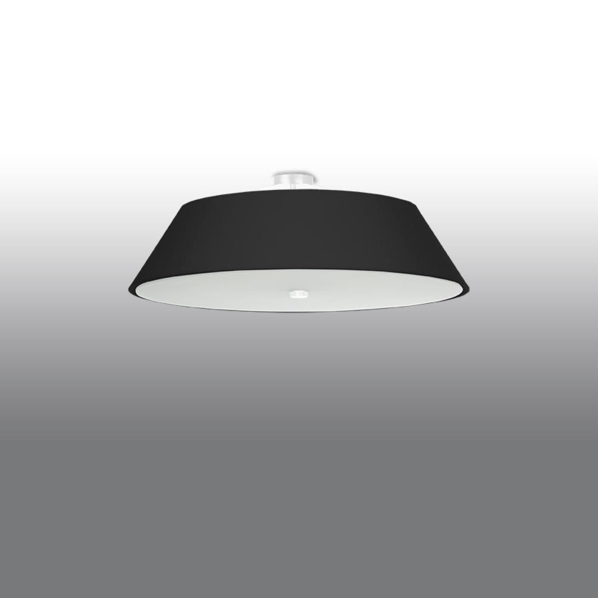 Plafon VEGA 70 czarny 25x70x70cm E27 nowoczesna lampa do salonu nr. 2