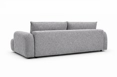Kanapa rozkładana trzyosobowa Mediolan 250x112x90 cm LOOP sofa z funkcją spania szara - Miniaturka zdjęcia nr 5