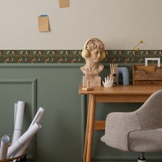 Samoprzylepny Pasek Ozdobny Dla Dzieci Leśne ZWIERZĘTA Liście Styl Boho - Miniaturka zdjęcia nr 4