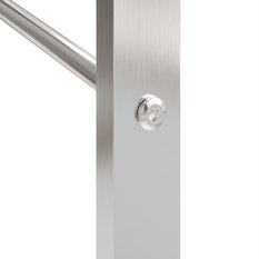  Stojak na drewno opałowe, 80x28x154 cm, stal nierdzewna - Miniaturka zdjęcia nr 6