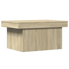 Stolik kawowy 80x55x40 cm dąb sonoma elegancki do salonu - Miniaturka zdjęcia nr 4