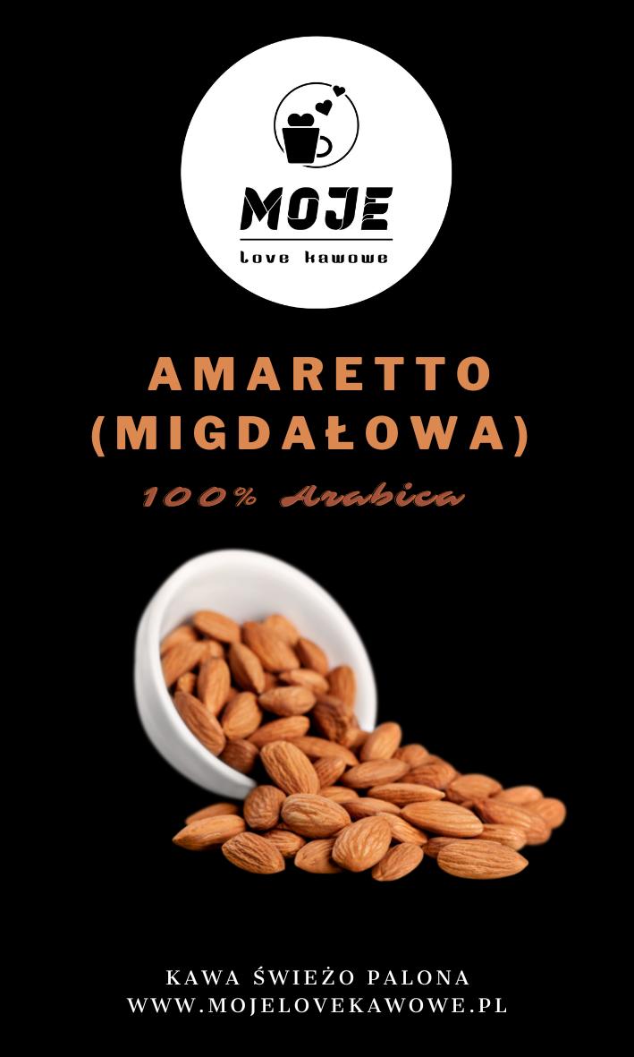 Kawa smakowa Amaretto (migdałowa) 1000g zmielona