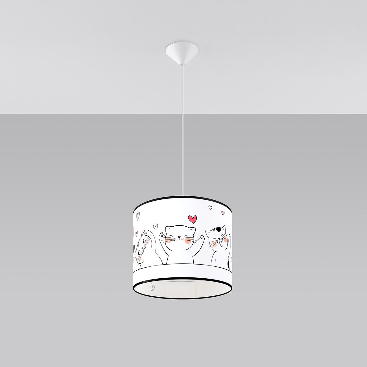 Lampa wisząca CAT 30 95x30x30cm nowoczesna E27 do salonu nr. 2