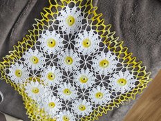 Serwetka plus podkładki zestaw kawowy  - Miniaturka zdjęcia nr 3