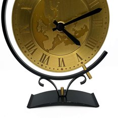 Modernistyczny zegar kominkowy, Weimar Niemcy lata 70. - Miniaturka zdjęcia nr 4