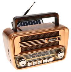 Radio retro kuchenne przenośne mp3 z solarem funkcją bluetooth - Miniaturka zdjęcia nr 1