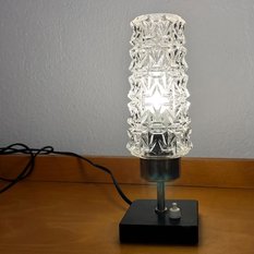 Lampka nocna z marmurową podstawą, Niemcy lata 60. - Miniaturka zdjęcia nr 8