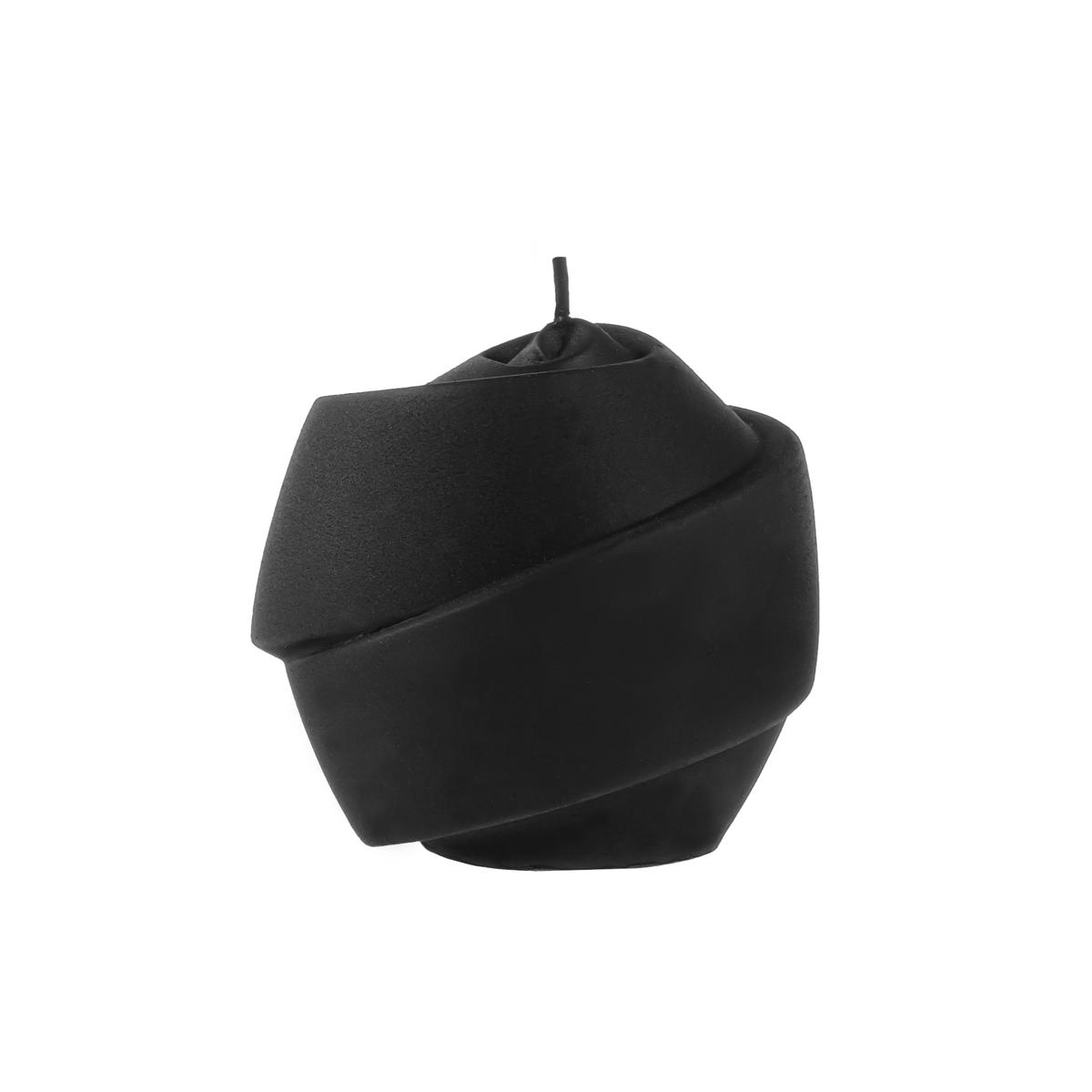 Świeca Ribbon Globe Black Matt