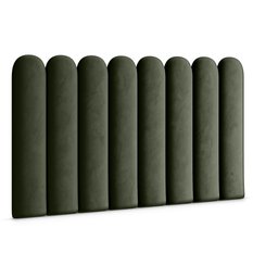 Panele tapicerowane 20x100 cm na ścianę płotek khaki - Miniaturka zdjęcia nr 1