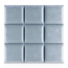 Panele tapicerowane 40x40 na ścianę magic velvet błękitny - Miniaturka zdjęcia nr 4