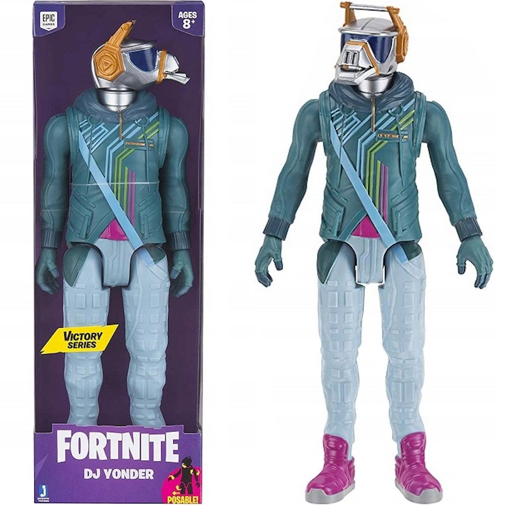 Oryginalna ruchoma figurka dj yonder 30cm fortnite victory series jazwares dla dziecka