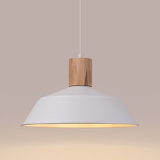 Lampa wisząca FANO biała 120x34x34cm nowoczesna E27 do salonu - Miniaturka zdjęcia nr 5