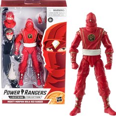 Figurka POWER RANGERS ninja czerwony ranger lighting collection mighty morphin dla dziecka