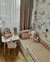 Lampka Nocna Velvet Beżowy Ze Ściemniaczem Drewno Białe - Miniaturka zdjęcia nr 3